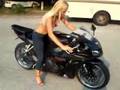 Hot Biker Babe